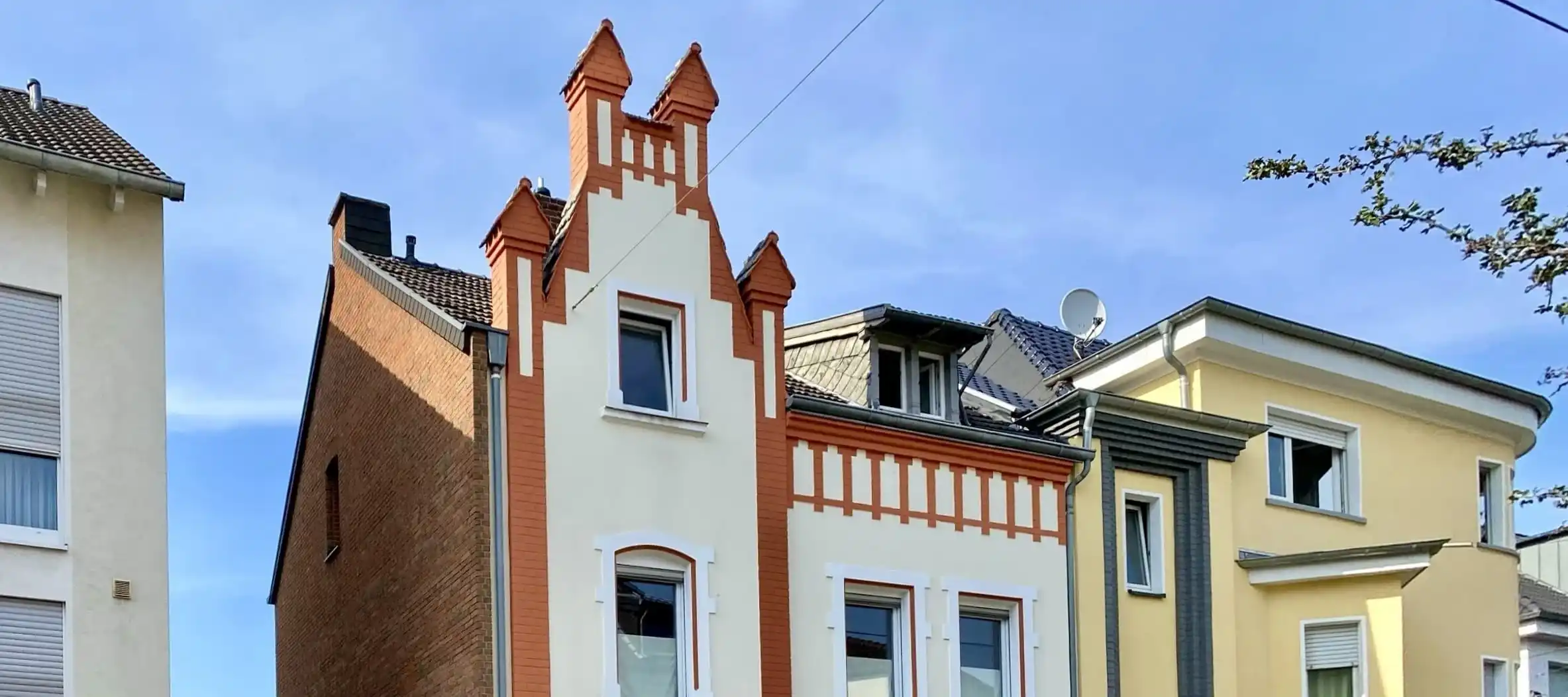 Luftaufnahme der Region Troisdorf und Rhein-Sieg-Kreis